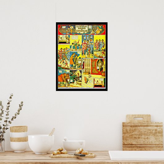 Poster Vintage Comic-Little Nemo 5 (Cuisine)