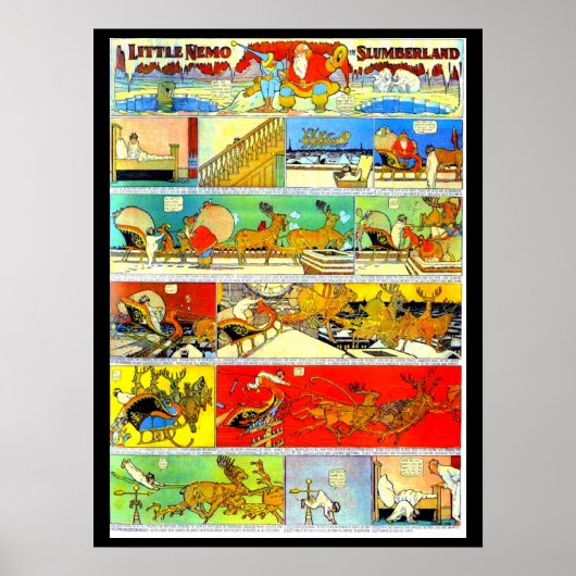 Poster Vintage Comic-Little Nemo 6 (Devant)