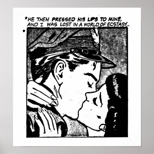 Poster Vintage Comics-Dream of Love 2 (Devant)