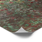 Poster Vintage Cottage Garden Imprimer (Coin)