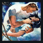 Poster Vintage Couple Comic Retro Pop Art Love<br><div class="desc">Vintage Couple Comic Retro Pop Art Love Poster Anime Cartoon Comic Fiction Manga</div>