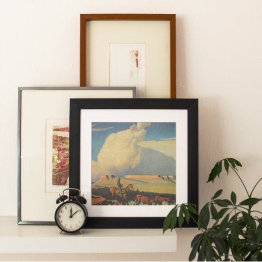 Poster Vintage Cowboys, Open Range par Maynard Dixon