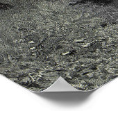 Poster Vintage Cowboys, un stampede de Frederic Remington (Coin)