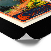 Poster Vintage Cyclisme Collection de cartes posta (Coin)