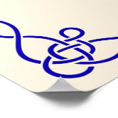 Poster vintage Dancing Couple brillant (Coin)