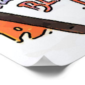 Poster vintage De Belgique (Coin)