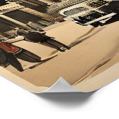 Poster vintage de Berlin (Coin)