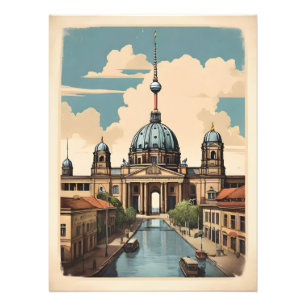 Poster vintage de Berlin