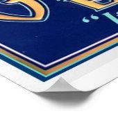 Poster vintage de bière Olympia 13 x 19 (Coin)