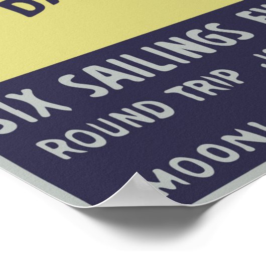 Poster vintage de Boblo Island (Coin)