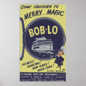 Poster vintage de Boblo Island (Devant)