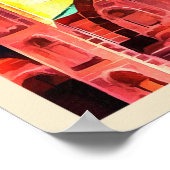 Poster vintage de Bulgarie (Coin)