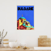 Poster vintage de Bulgarie (Cuisine)