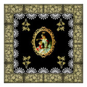 Poster vintage de collage (Devant)