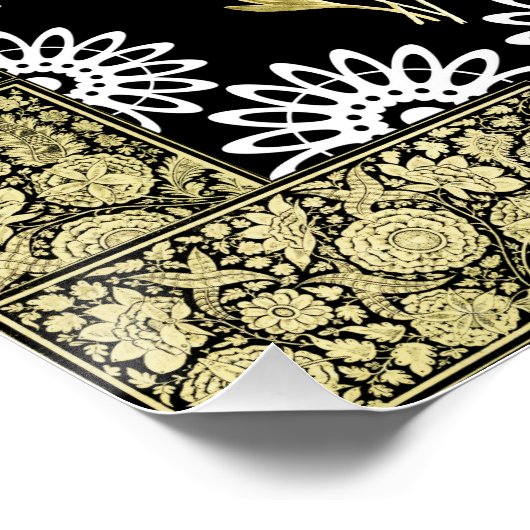 Poster vintage de collage (Coin)