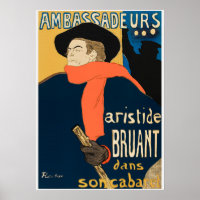 Poster vintage de couverture du livre