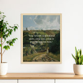 Poster vintage de devis personnalisé