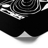 Poster vintage de jazz Sun Ra (Coin)