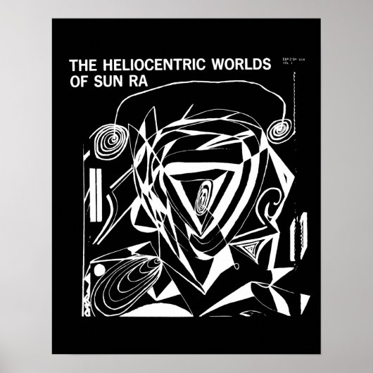 Poster vintage de jazz Sun Ra (Devant)