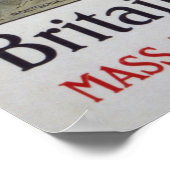 Poster vintage de la Journée britannique (Coin)