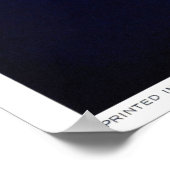 Poster vintage de la ligne Holland America (Coin)