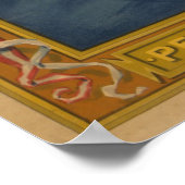 Poster vintage de la paix Justice Liberty (Coin)