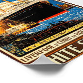 Poster vintage de la White Star Line (Coin)