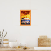 Poster vintage de l'île de Man (Cuisine)