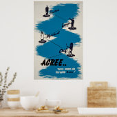 Poster vintage de livres (Cuisine)