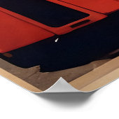 Poster vintage de Londres (Coin)