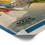 Poster vintage de l'opéra Aida (1908) (Coin)