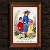 Poster Vintage de mur de mode extérieur 1898