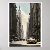 Poster vintage de New York (Devant)