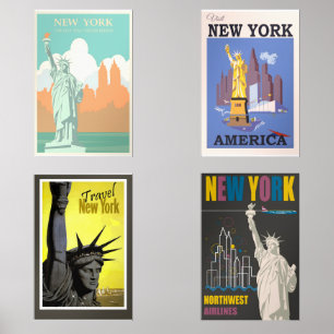 Poster vintage de New York