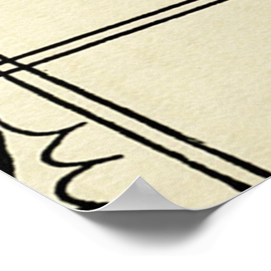 Poster vintage de Noël (Coin)