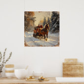 Poster vintage de Noël (Cuisine)