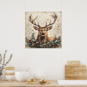 Poster vintage de Noël (Cuisine)