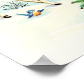 Poster Vintage de Noël rétro (Coin)