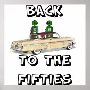 Poster vintage de nouveau au Fifties1