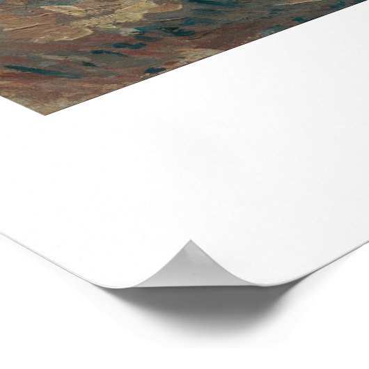 Poster vintage de peinture florale (Coin)