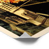 Poster vintage de performances du cirque (Coin)