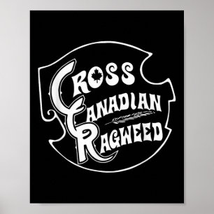Poster Vintage de Ragweed canadien