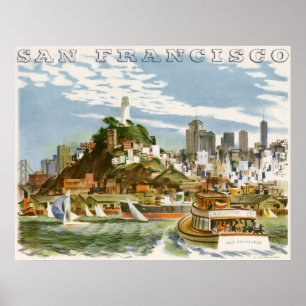 Poster Vintage de San Francisco