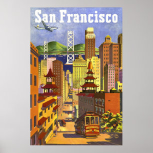 Poster Vintage de San Francisco