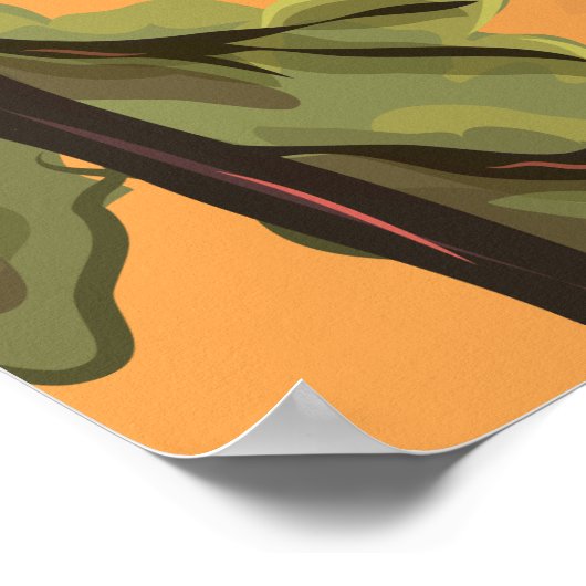 Poster vintage de Yellowstone (Coin)