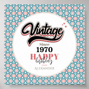 Poster Vintage depuis - 1970