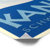 Poster vintage des Alpes suisses (Coin)