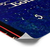 Poster vintage des étoiles d'argent (Coin)