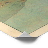 Poster vintage d'illustration Portland (Coin)