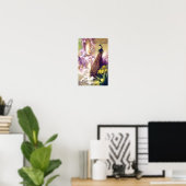 Poster vintage d'images Peacock (Bureau à domicile)